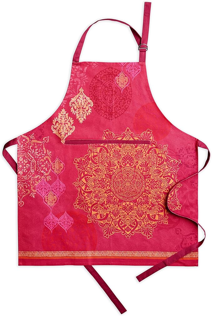 Maison d' Hermine 100% Cotton Apron for women with Pocket Kitchen Chef Apron for Men Cooking Mothers Day Gifts