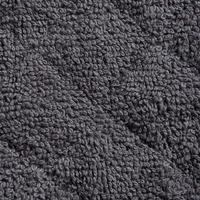 DII Basic Terry Collection 100% Cotton Quilted, Oven Mitt, Gray, 2 Piece