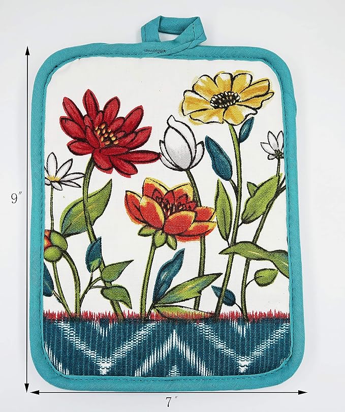 Potholders for Kitchens-Hot Pads-Hot Pads for Kitchen Counter Set-9x 7 inch