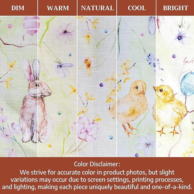 Maison d' Hermine Cloth Napkins Set of 4 100% Cotton Everyday Reusable Square Napkins Cloth Washable Dinner Party Wedding Restaurant Gifts for Mothers Day Spring/Summer (Easter Zest, 20" x 20")