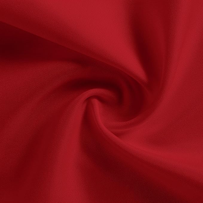 Utopia Home [24 Pack, Red] Cloth Napkins 17x17 Inches, 100% Polyester Hemmed Edges, Washable and Reusable Ideal for Parties, Weddings and Dinners
