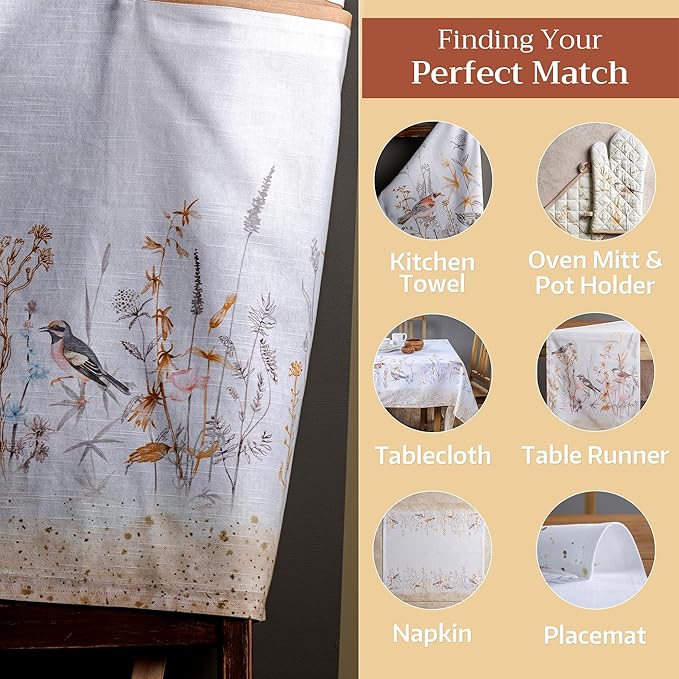 Maison d' Hermine 100% Cotton Apron for women with Pocket Kitchen Chef Apron for Men Cooking Mothers Day Gifts