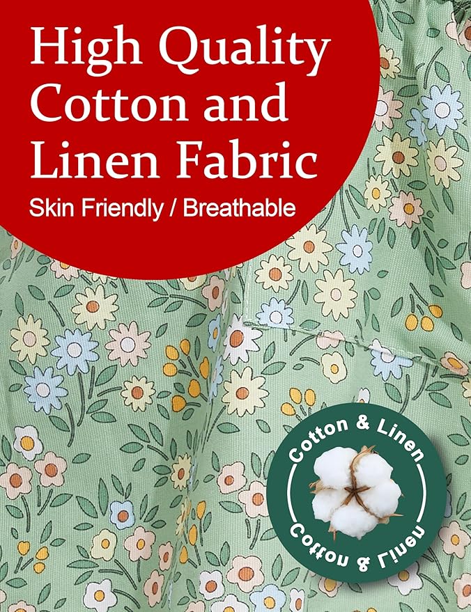 Big Plus Size Aprons for Women with Pockets Cotton Linen Baking Kitchen Cooking