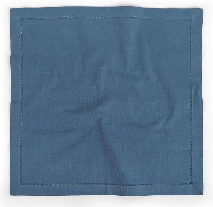 FINGERCRAFT Cloth Napkin Hemstitched 20x20 Inch Generous Picot Hem, Mitred Corner, Everyday Use Premium Quality High GSM and Good Absorbency Set of 21 Easter Color Stellar