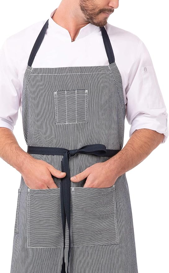 Chef Works Unisex Portland Chefs Bib Apron