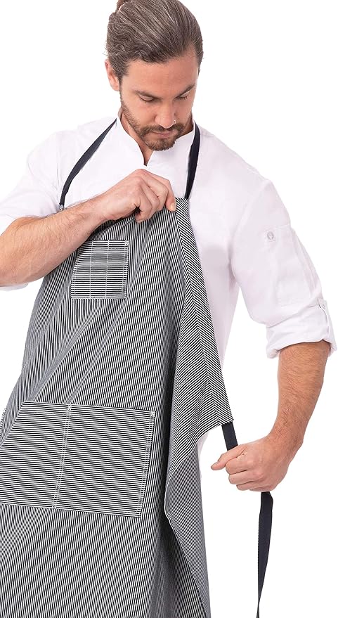 Chef Works Unisex Portland Chefs Bib Apron