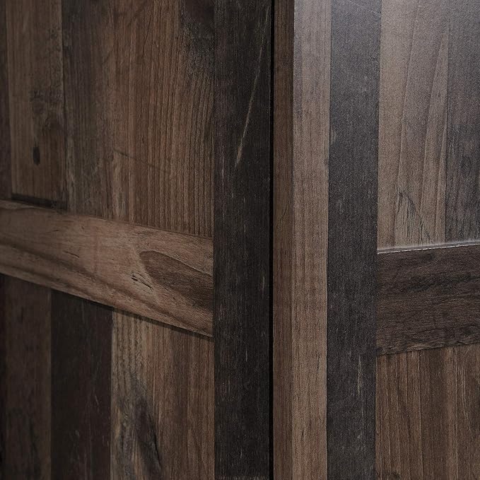Sauder Select Storage Cabinet, Pantry Cabinet Kitchen Storage with Adjustable Shelves, Utility Room Storage Cabinet, in Reclaimed Pine