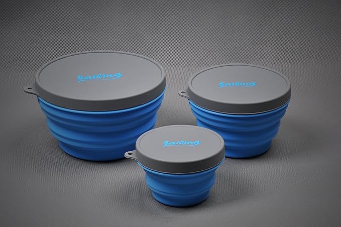 Sailing. Travel Kitchen Tools (Silicone Food Storage)