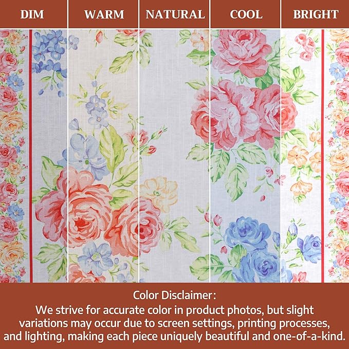 Maison d' Hermine Cloth Napkins Set of 4 100% Cotton Everyday Reusable Square Napkins Cloth Washable Dinner Party Wedding Restaurant Gifts for Mothers Day Spring/Summer(Vintage Floral, 20" x 20")