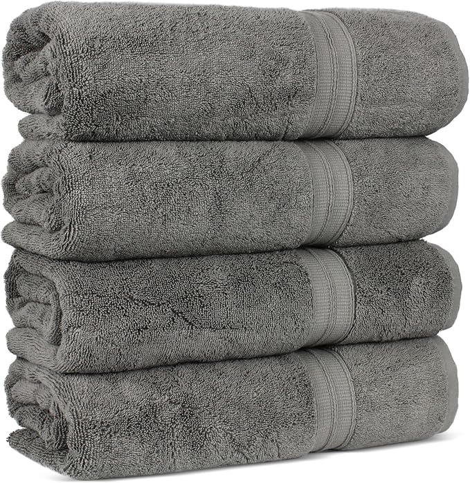 Chakir Turkish Linens Soft & Absorbent 100% Cotton Premium Turkish Towels for Bathroom