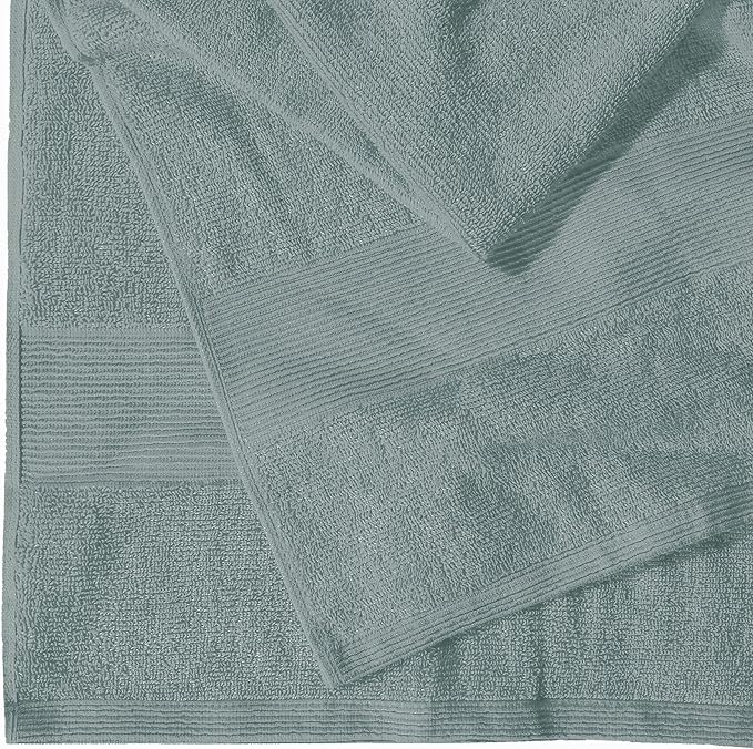 Belizzi Home Premium Cotton Oversized 2 Pack Bath Sheet 35x70-100% Pure Cotton - Ideal for Everyday use - Ultra Soft & Highly Absorbent - Machine Washable - Jade