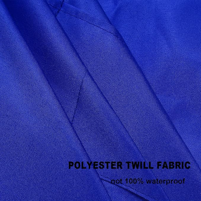Total 15 PCS Dark Blue Bib Aprons Bulk for Women Men with 2 Front Pockets(Dark Blue-15pcs)