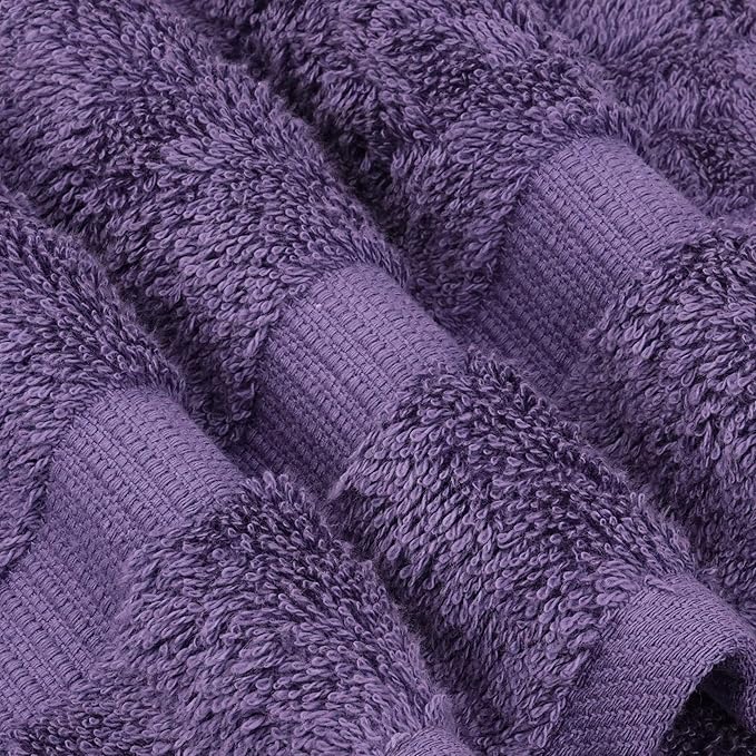 Chakir Turkish Linens, 100% Cotton Premium Quality Turkish Bath Sheets (35''x70'' Large Bath Sheet Towels - Plum)