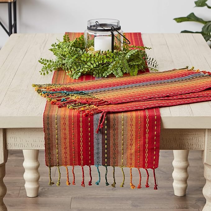 DII Southwest Collection Tabletop, Placemat Set, Spice, 6 Piece