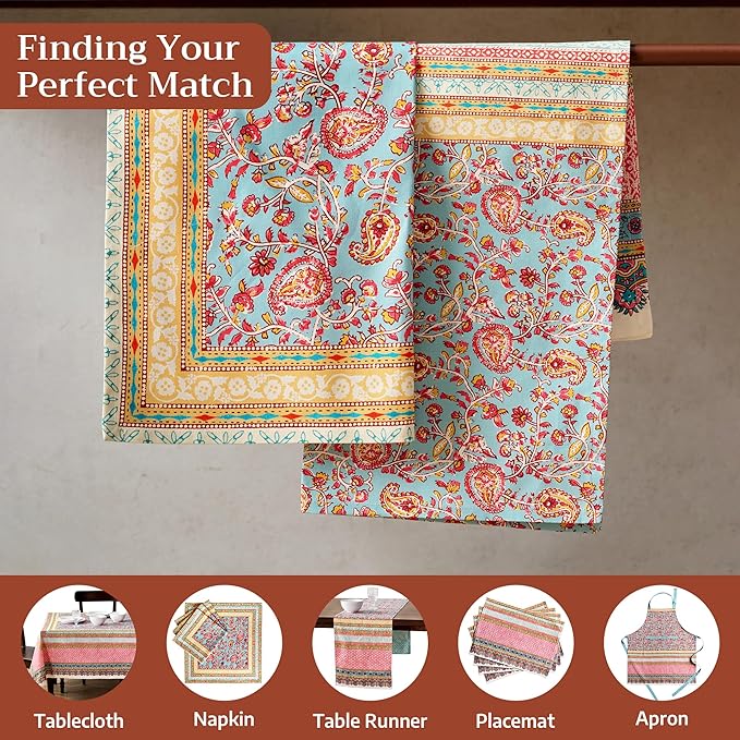 Maison d' Hermine Kitchen Towel 100% Combed Cotton Premium Set of 3 Kitchentowels Tea Towels (20"x27.50") for Table Cleaning, Dining, Buffet Parties & Wedding Use - Lauris
