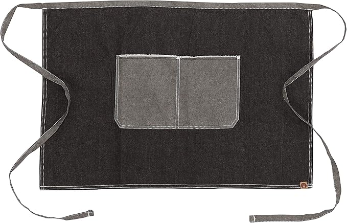 Chef Works Bronx Bib Apron with Scoop Neck