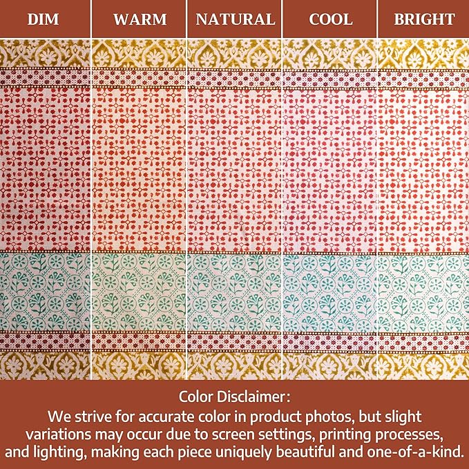 Maison d' Hermine Kitchen Towels Set of 3 100% Cotton 27.50" x 20" Reusable Cloth Tea Dish Towels Absorbent with Hanging Loop for Kitchen Gifts for Mothers Day Spring/Summer (Provence)