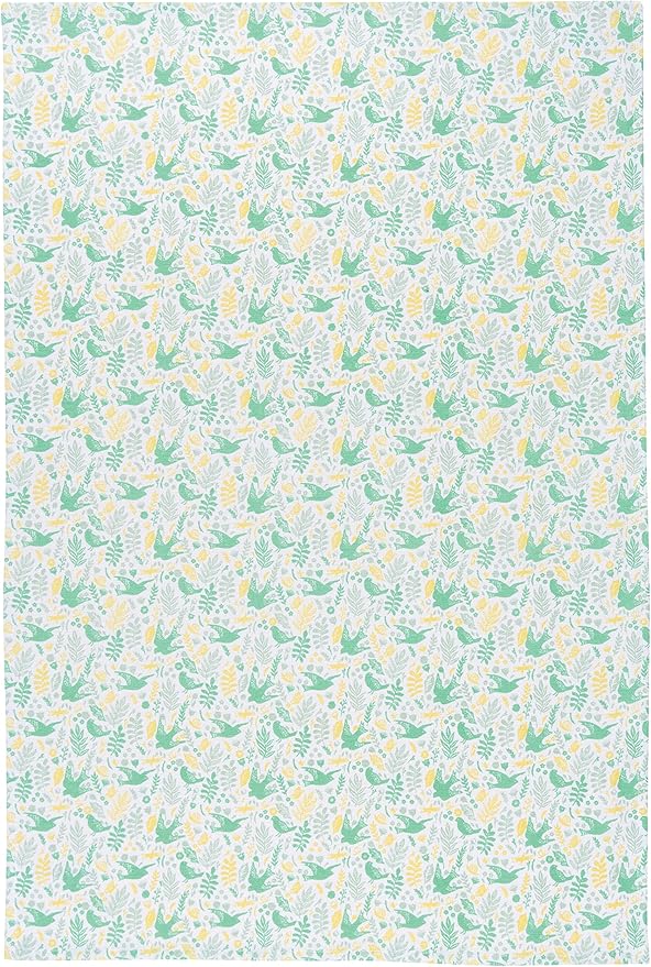 Now Designs Floursack Kitchen Towels Quick Dry Cotton Hand Towel Set, 3 Count, Meadowlark, 20 x 30 in