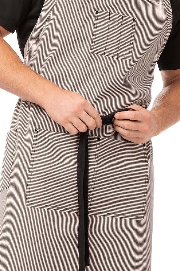 Chef Works Unisex Portland Chefs Bib Apron
