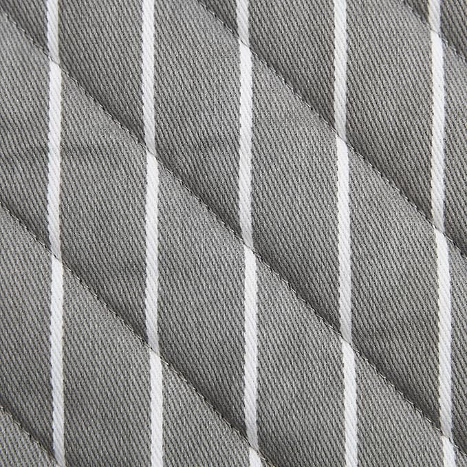 Professional and Commercial Grade, Chef Stripe Kitchen, Kitchen Set, Gray