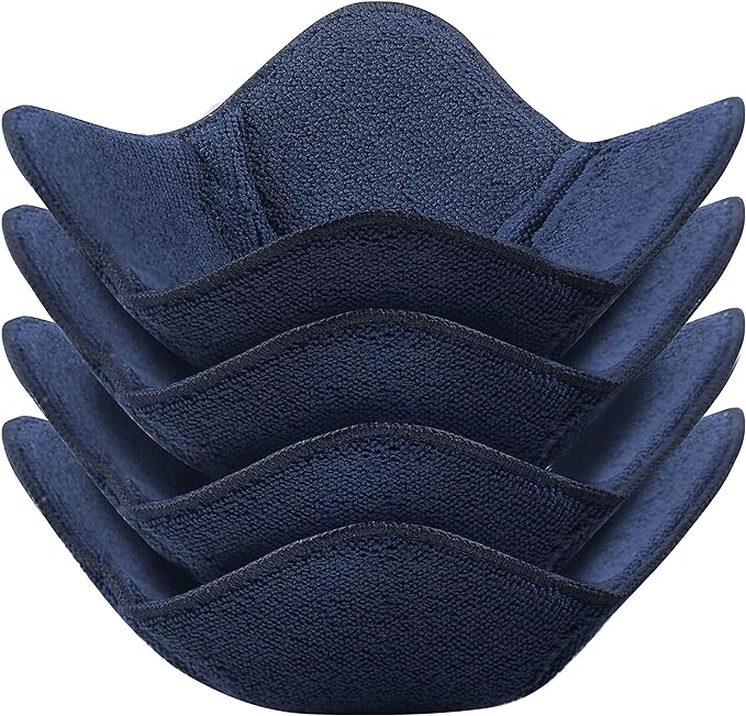 Aticca Microwave Bowl Cozy Holders for Hot Food Set of 4 Hot Pads for Bouillon Cups Multipurpose Heat Proof Plate Holder