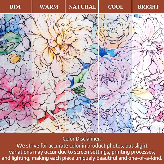 Maison d' Hermine Cloth Napkins Set of 4 100% Cotton Everyday Reusable Square Napkins Cloth Washable Dinner Party Wedding Restaurant Gifts for Mothers Day Spring/Summer (Floral Love, 20" x 20")