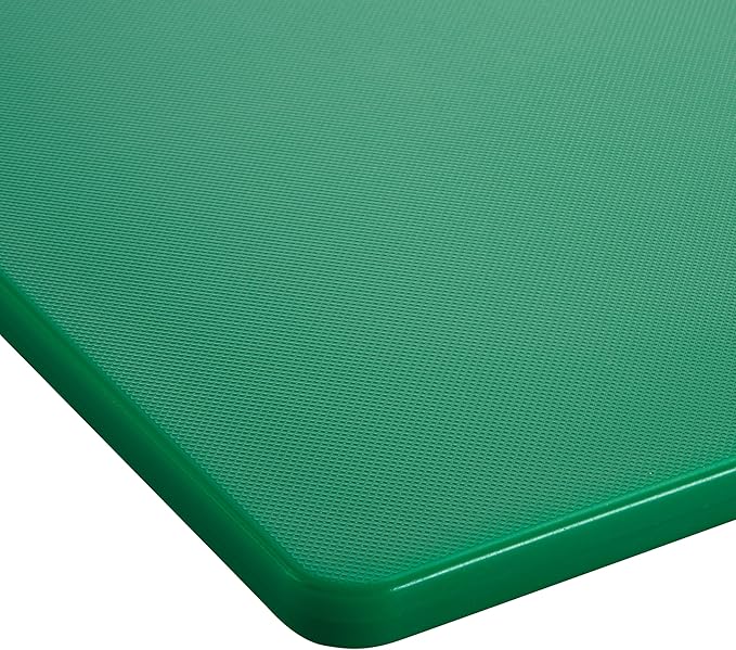 Winco Heavy-Duty Plastic Cutting Board, 15" x 20" x 1/2", Green