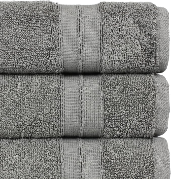 Chakir Turkish Linens Soft & Absorbent 100% Cotton Premium Turkish Towels for Bathroom