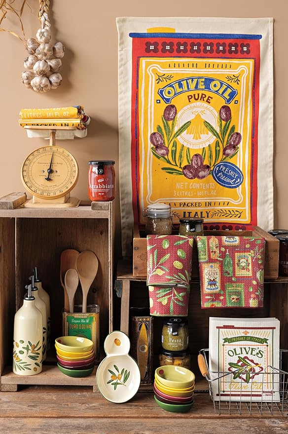 Now Designs by Danica Dishtowel | Olive Oil