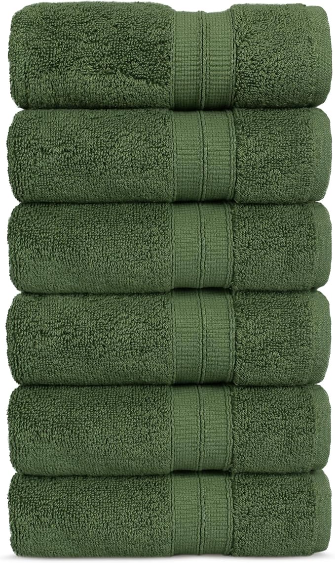 Chakir Turkish Linens Soft & Absorbent 100% Cotton Premium Turkish Towels for Bathroom