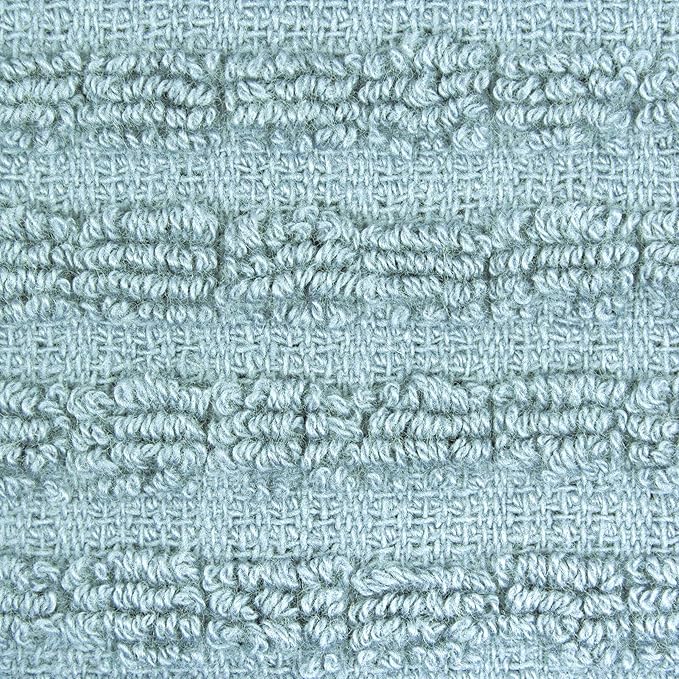 Ritz Royale Collection 100% Combed Terry Cotton, Highly Absorbent, Kitchen Dish Cloth Set, 13-3/4" x 12", 3-Pack, Solid, Dew