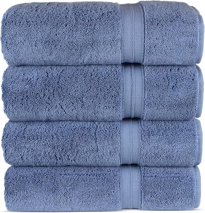 Chakir Turkish Linens Soft & Absorbent 100% Cotton Premium Turkish Towels for Bathroom