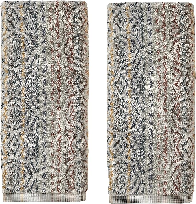 SKL Home Rhapsody Hand Towel (2-Pack), Spice