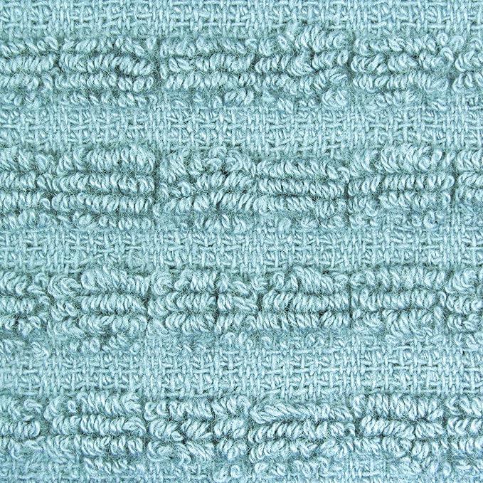 Ritz Royale Collection 100% Combed Terry Cotton, Highly Absorbent, Oversized Kitchen Towel Set, 28" x 18", 2-Pack, Solid, Dew