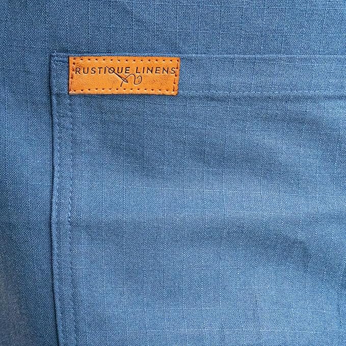 Professional Work Apron for Men & Women – 100% Cotton with waterproof Membrane, Cross Back Straps