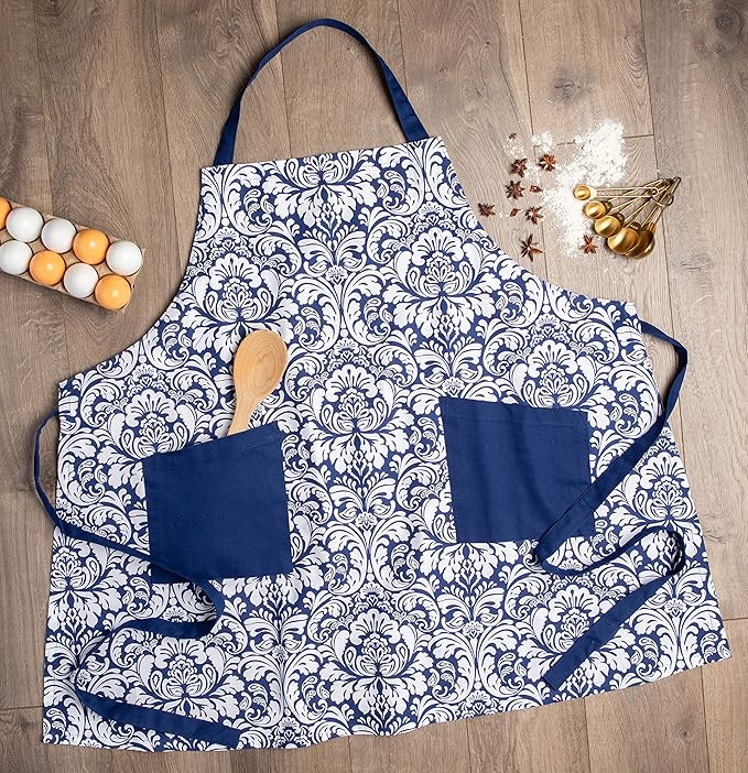 DII unisex Chef Style Cotton Apron
