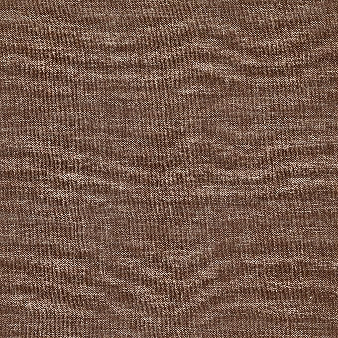 ZeeMart Rustic Cotton Linen Table Runner, 13x108 Inches Brown, Farmhouse Style Brown Table Runners 108 Inches Long, Washable Kitchen Dining Table Decoration for Home Party Decor