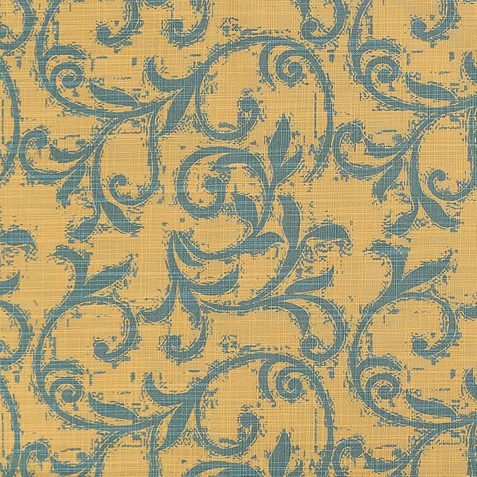 Ruvanti Placemats 100% Cotton 13x19 Inch, Dining Table Placemats Set of 6, Modern Place Mats for Dining Table Decor, Kitchen & Table Linens, Coffee Mat for Christmas Dinners - Vine Spirals