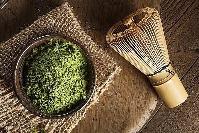 Helen’s Asian Kitchen Traditional Matcha Tea Mixer Whisk, Natural Bamboo, 4.5-Inch