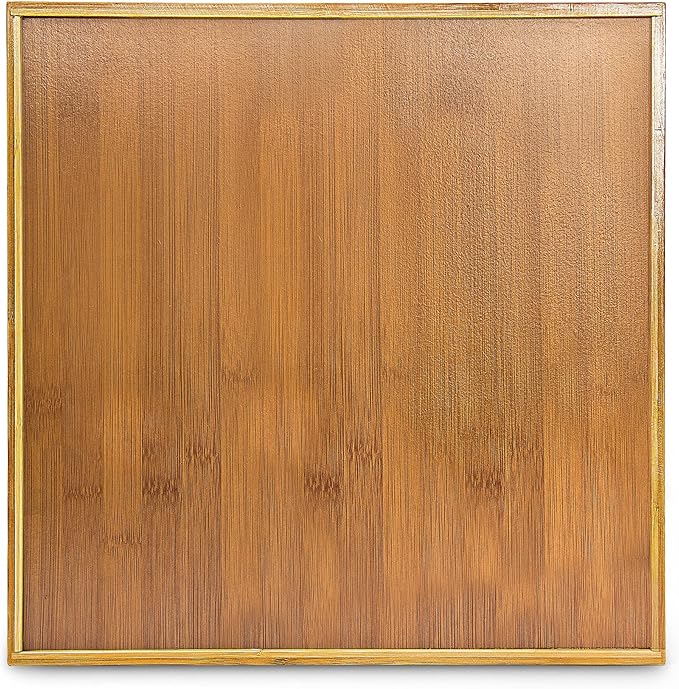 Relaxdays Bamboo Kitchen Drawer Insert Organiser 5 Separate Compartments, Wood, Brown